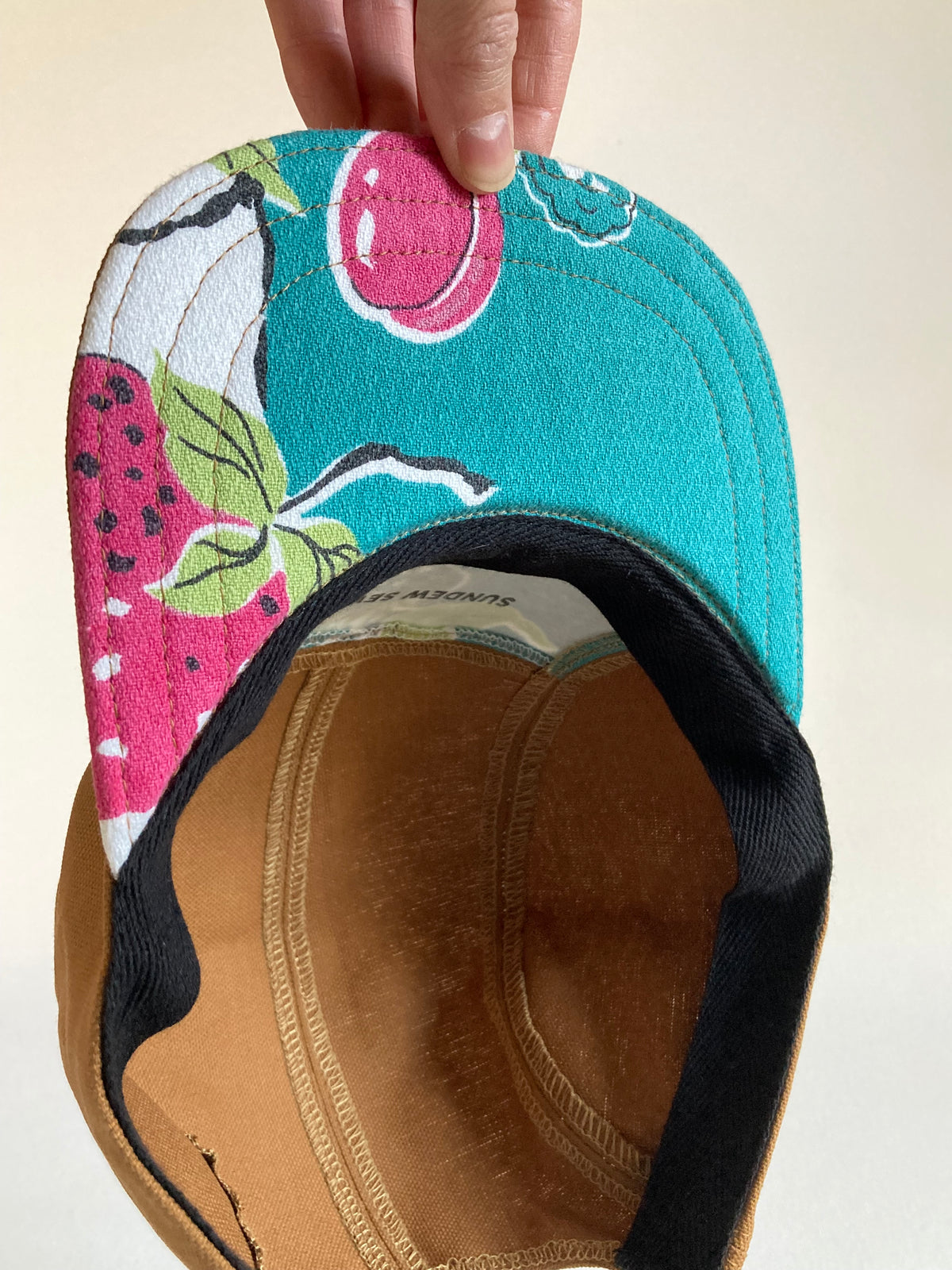 Vintage/Canvas Hat - Fruit 2