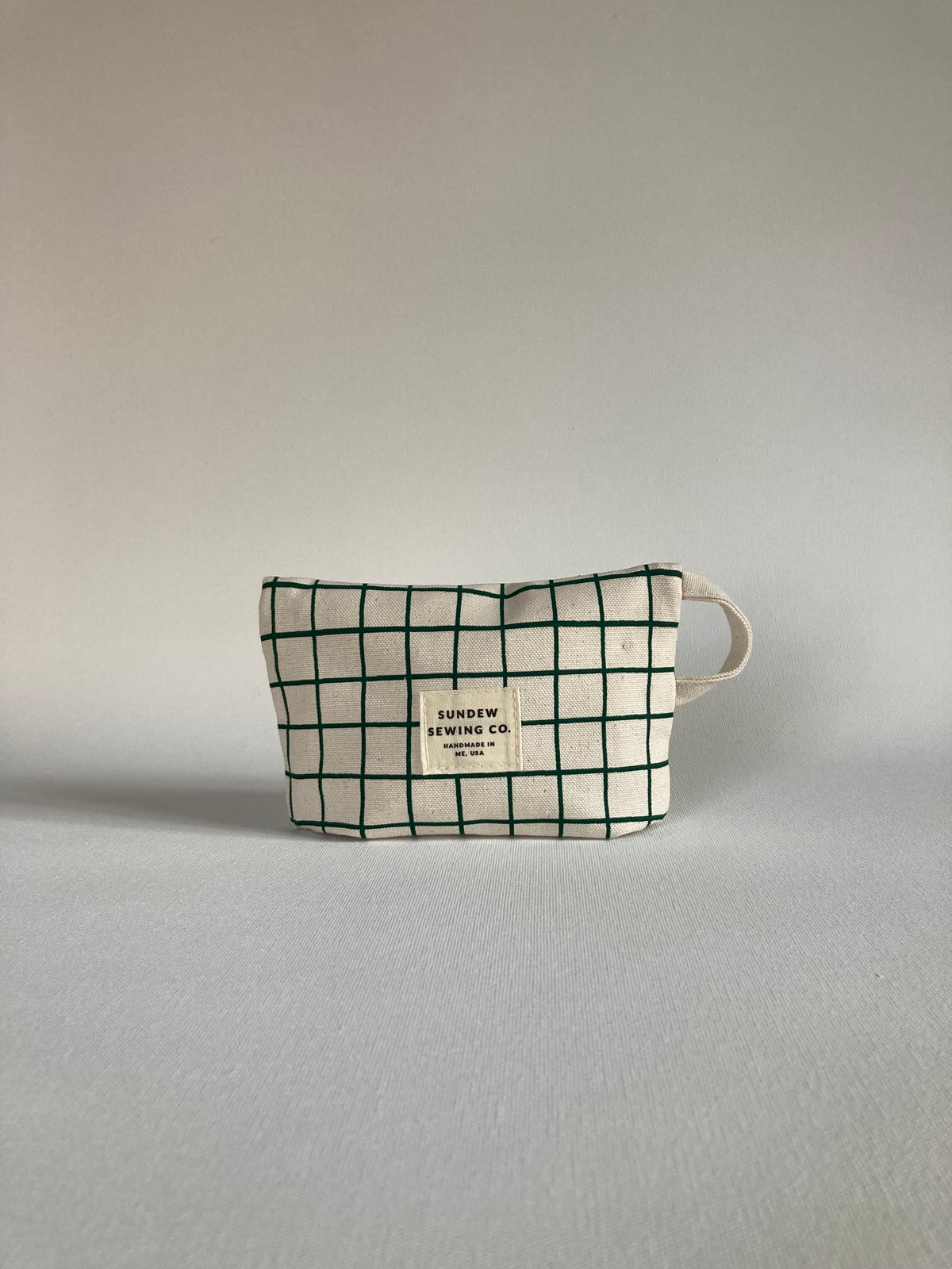 Small Loop Pouch - Forest Grid
