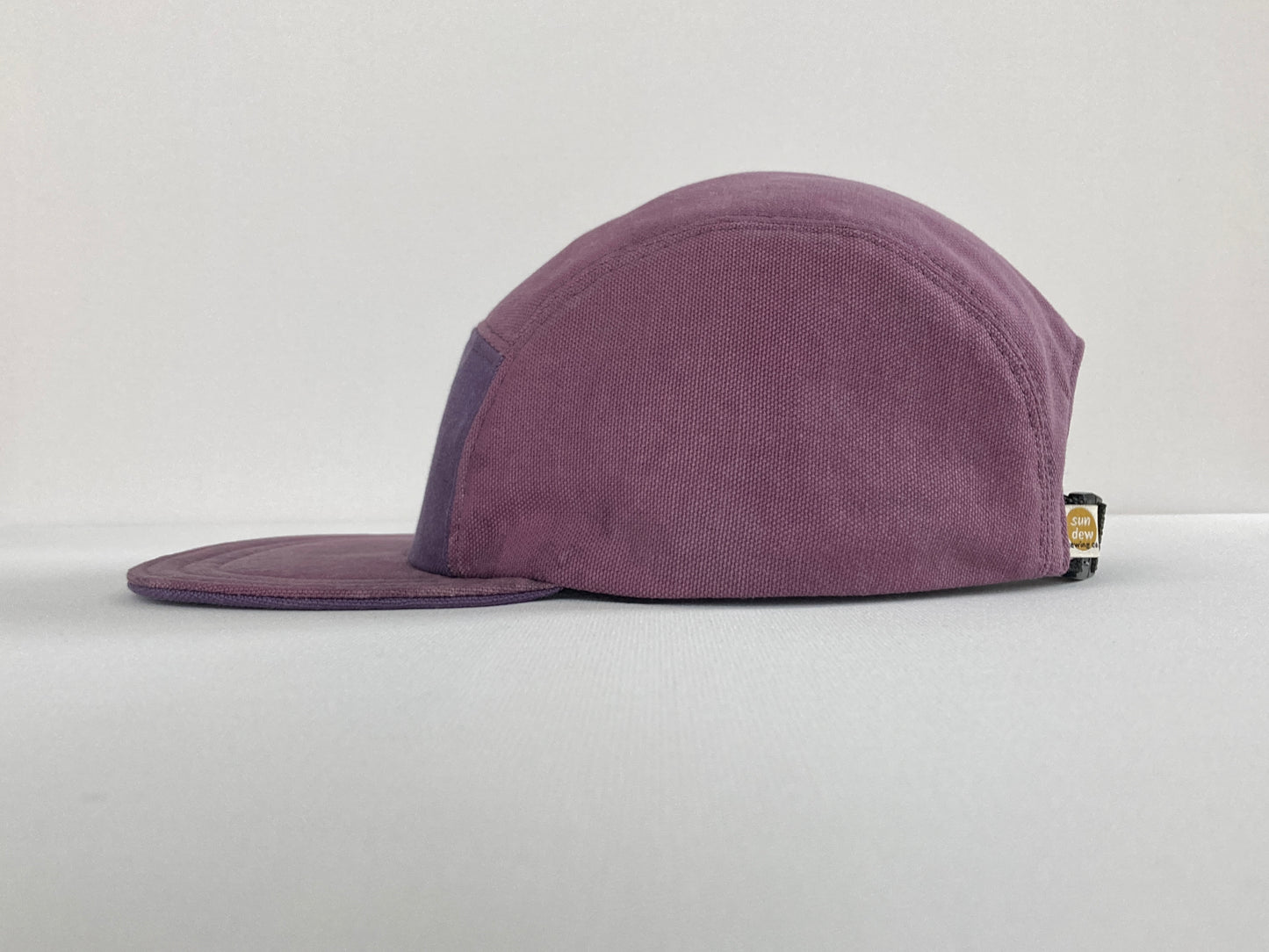 Naturally Dyed Camp Hat - Plum