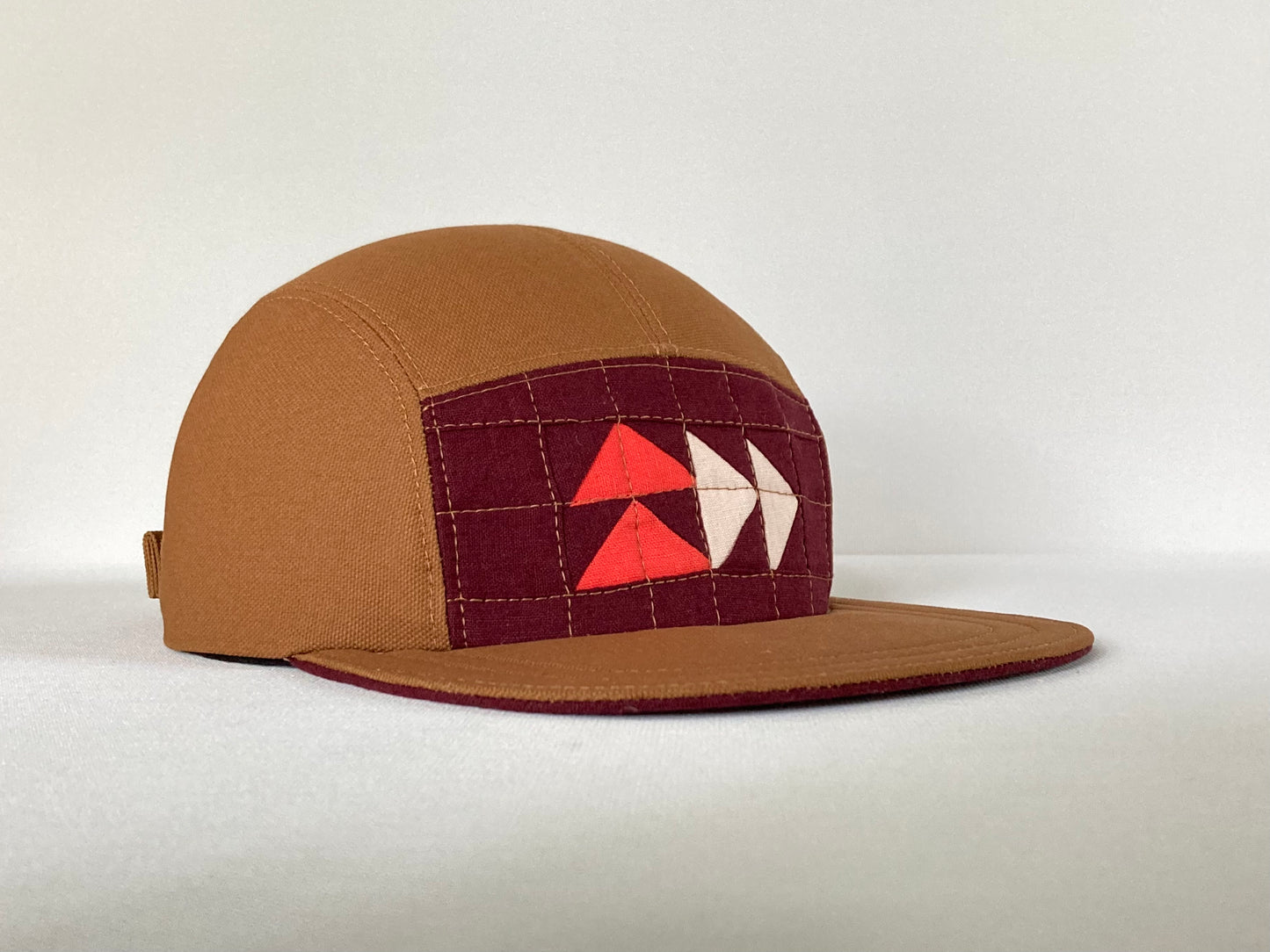 Quilted Camp Hat - Northeast Wine