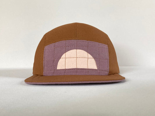 Quilted Camp Hat - Moonrise Mulberry