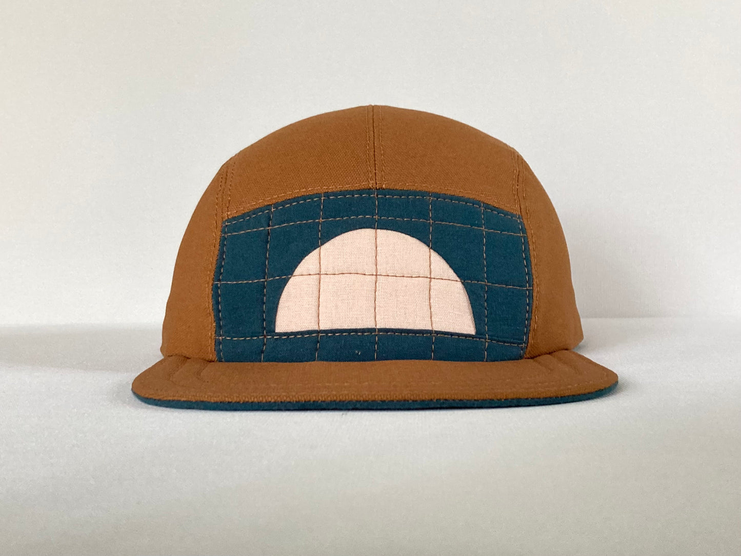 Quilted Camp Hat - Moonrise Teal