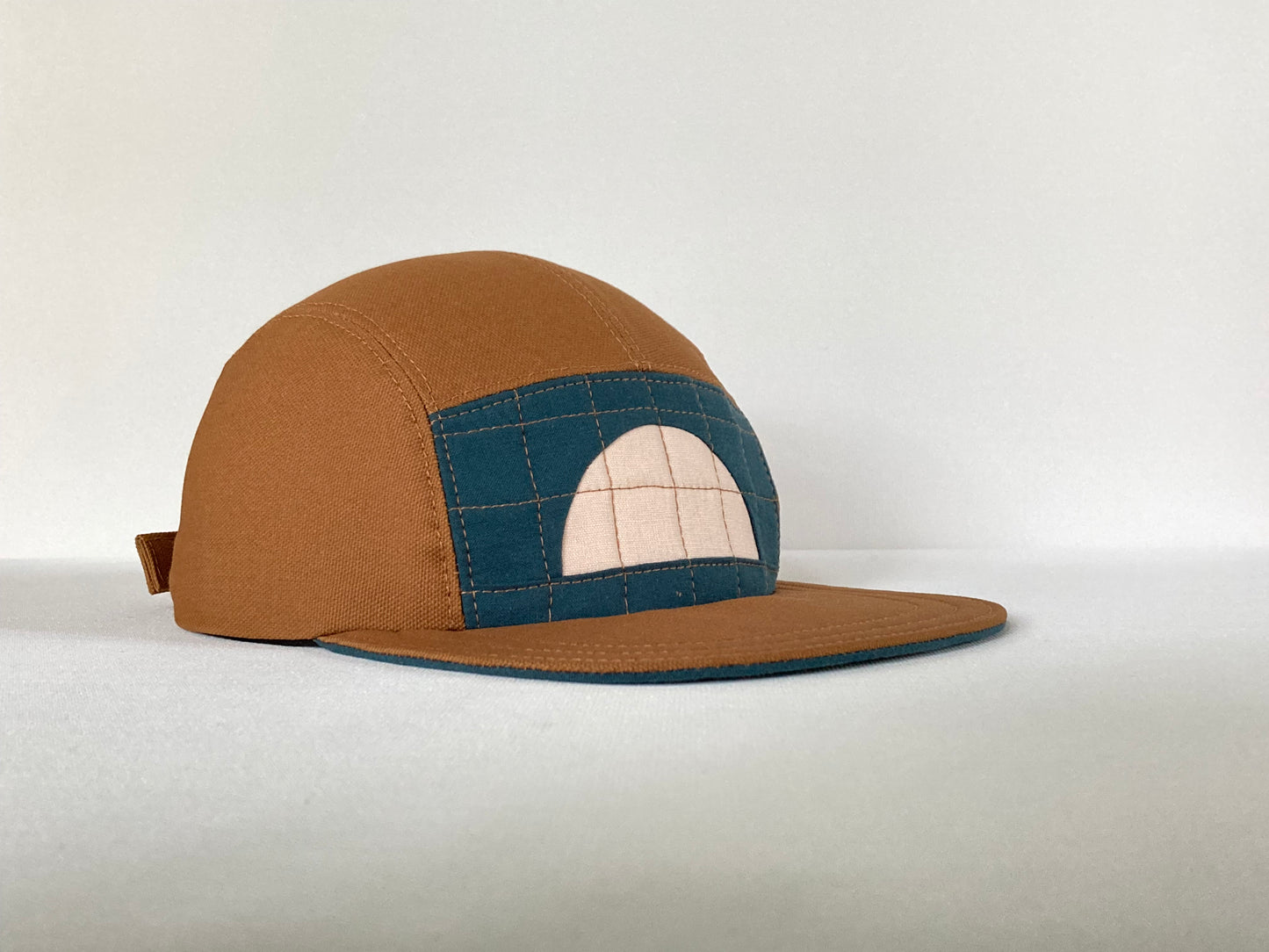 Quilted Camp Hat - Moonrise Teal