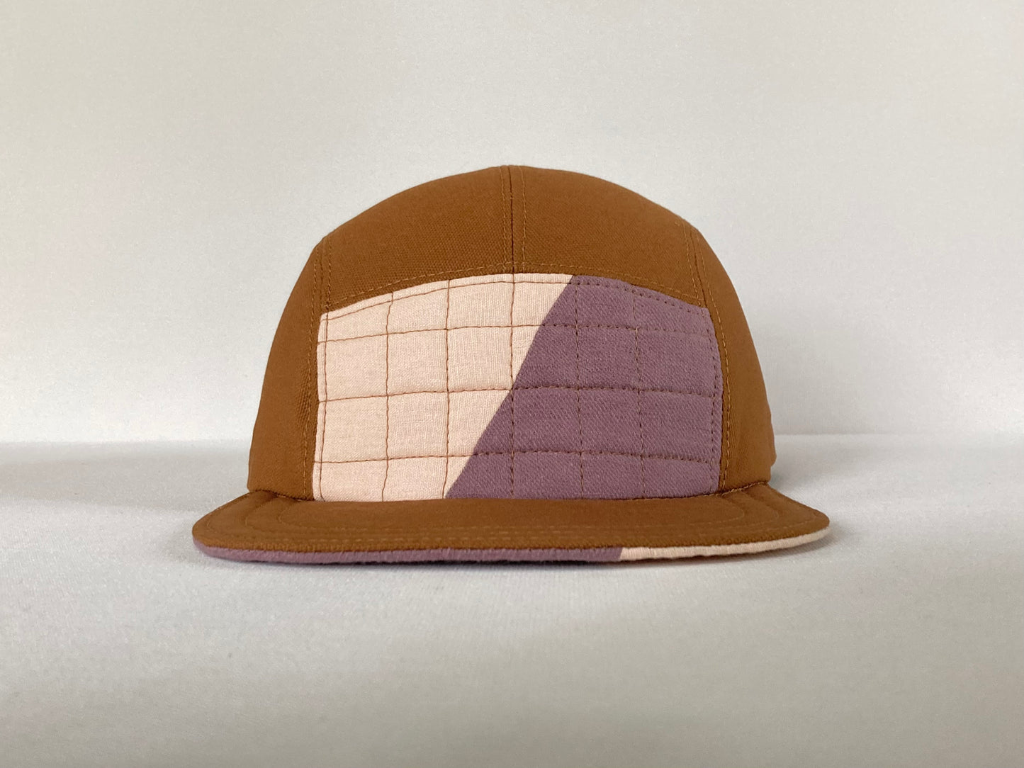 Quilted Camp Hat - Fifty Fifty Mulberry Blush