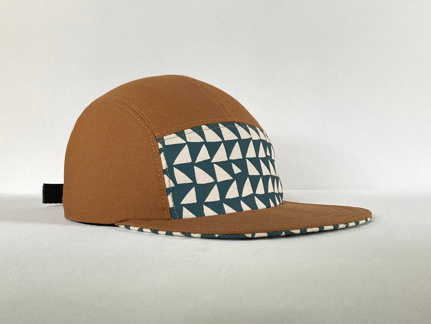 Hand Printed Camp Hat - Spruce Shift