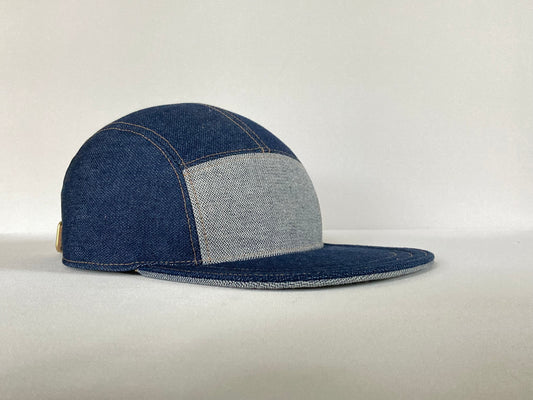 Minimalist Camp Hat - Reverse Denim