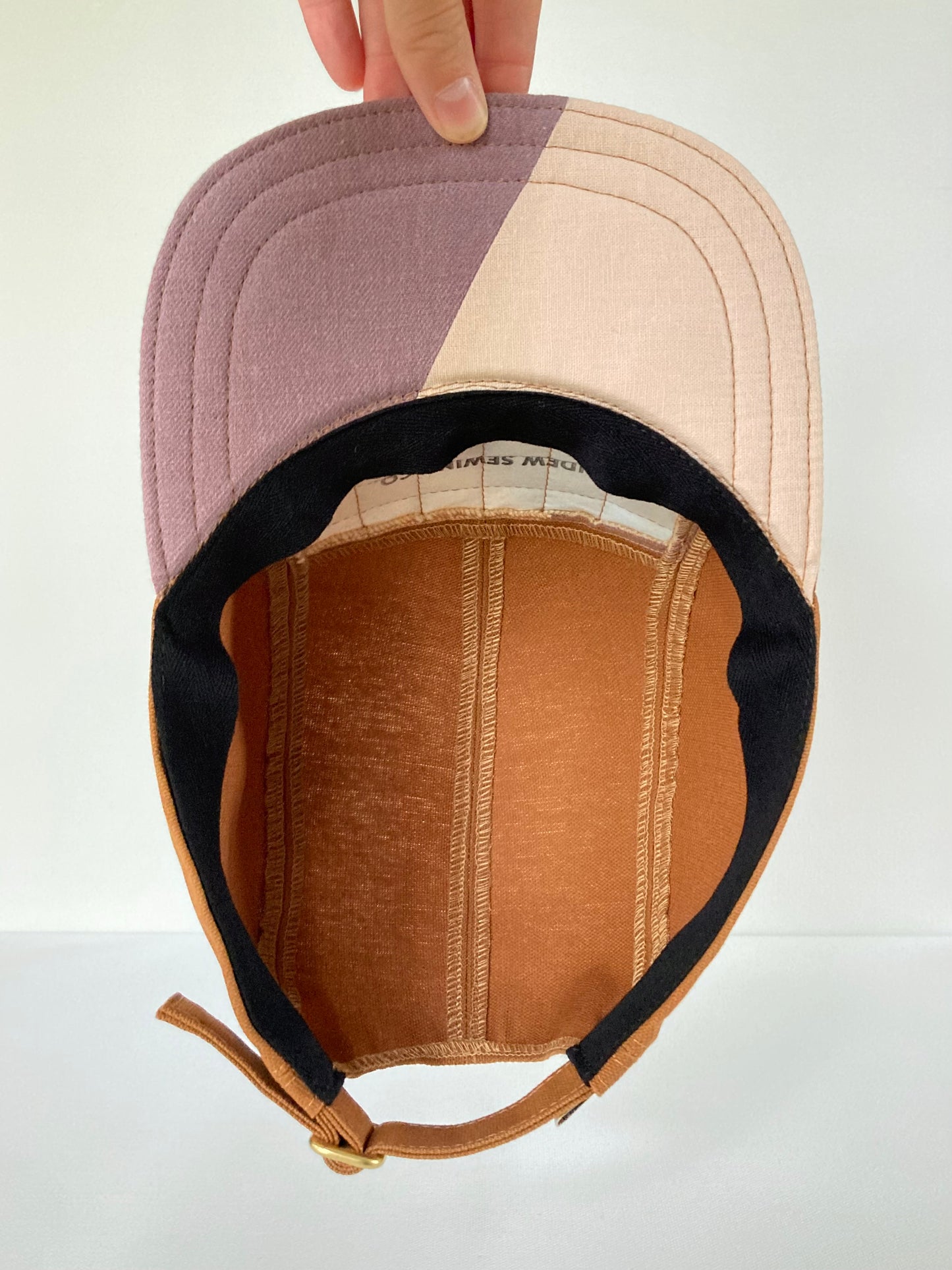 Quilted Camp Hat - Fifty Fifty Mulberry Blush