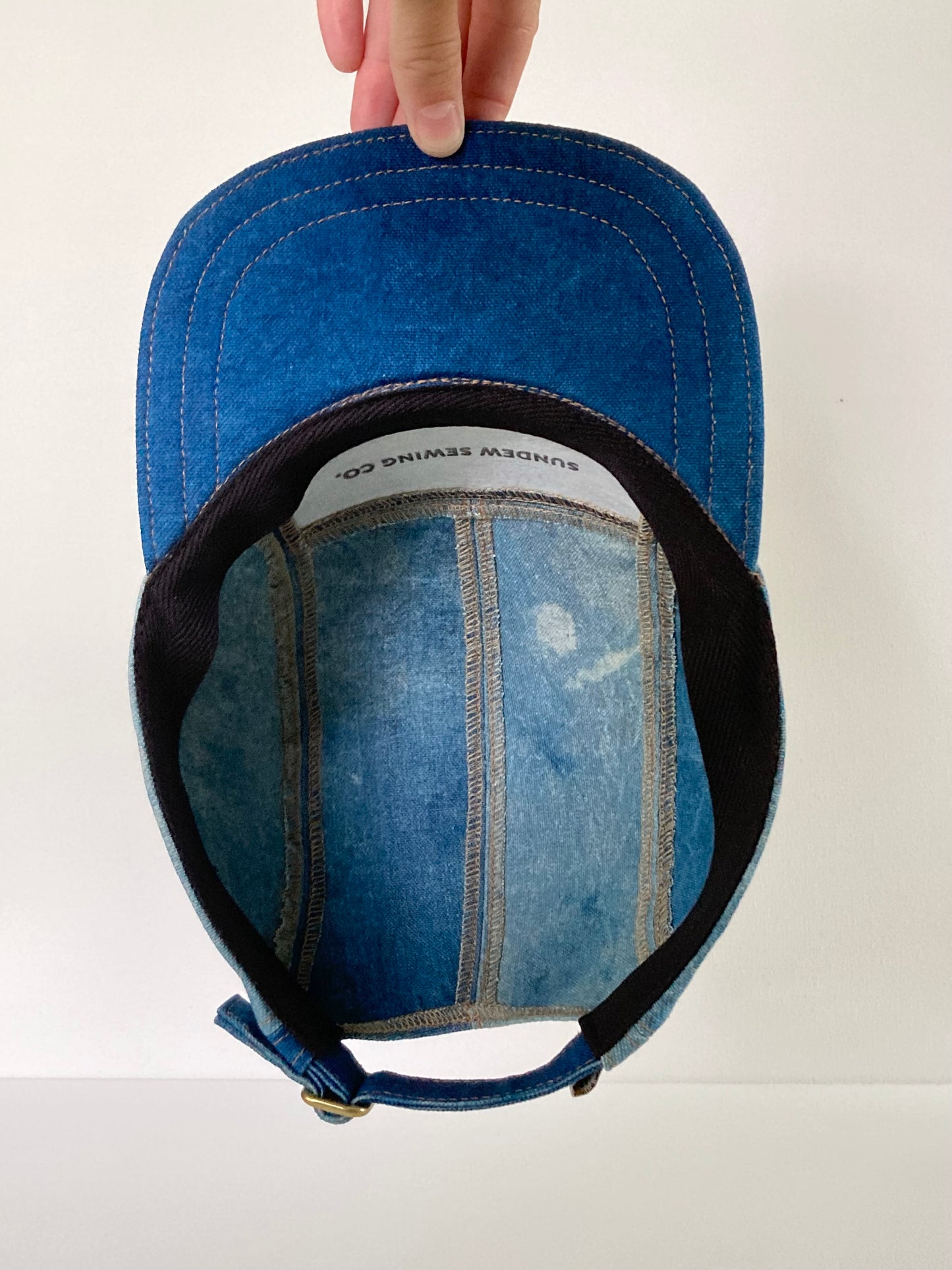 Indigo Camp Hat - Color Blocked