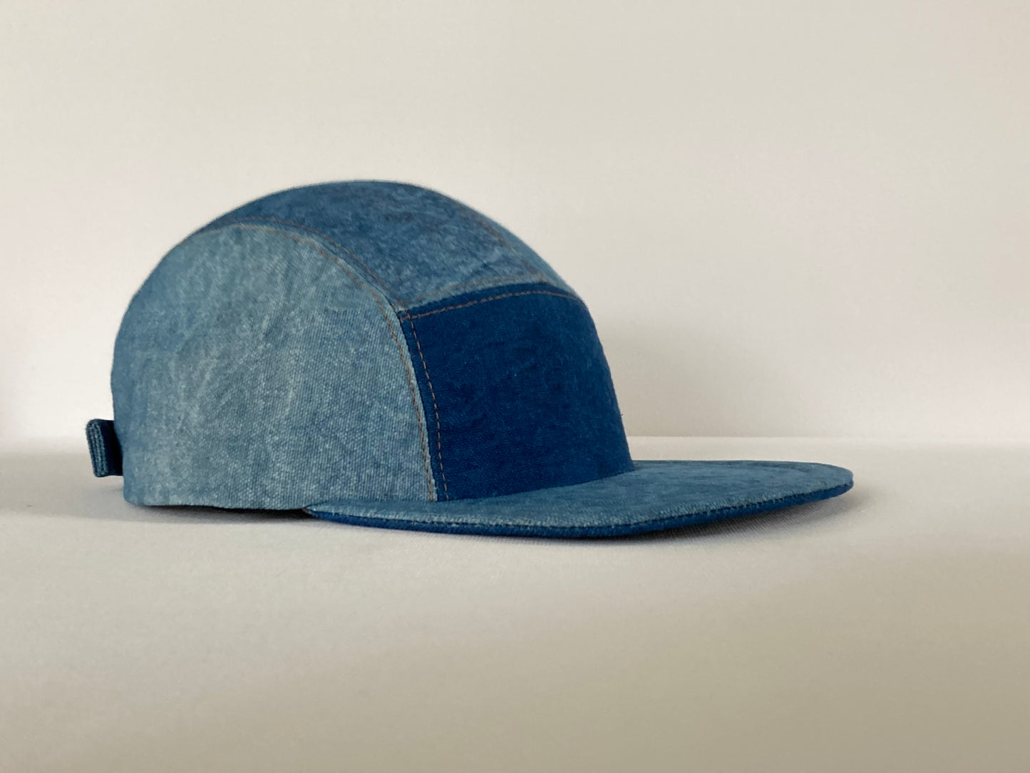 Indigo Camp Hat - Color Blocked