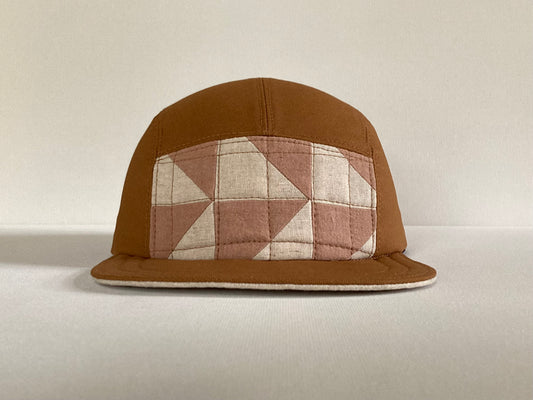 Quilted Camp Hat - Natural Dye Shift No. 1