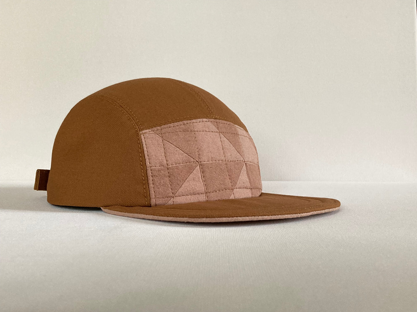 Quilted Camp Hat - Natural Dye Shift No. 2