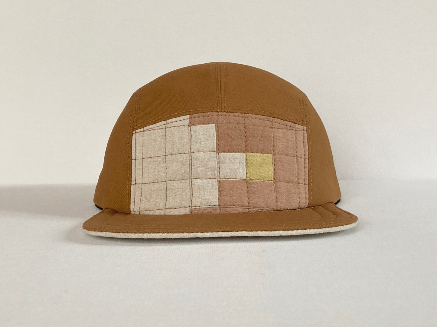 Quilted Camp Hat - Natural Dye Steps No. 1