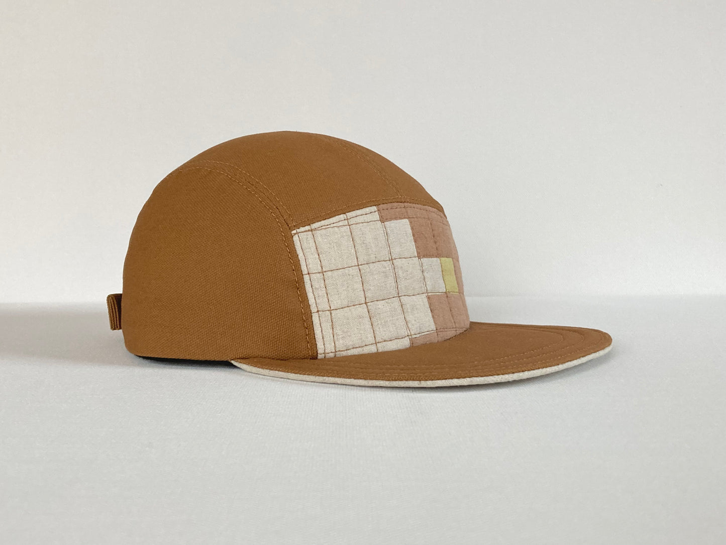 Quilted Camp Hat - Natural Dye Steps No. 1