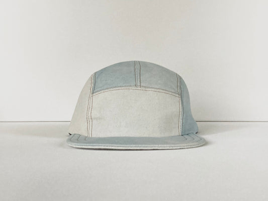 Naturally Dyed Camp Hat - Sky Blue 6
