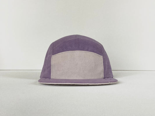 Naturally Dyed Camp Hat - Violet 1