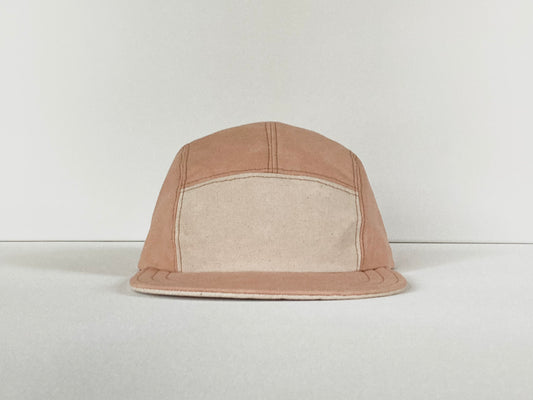 Naturally Dyed Camp Hat - Creamsicle 1