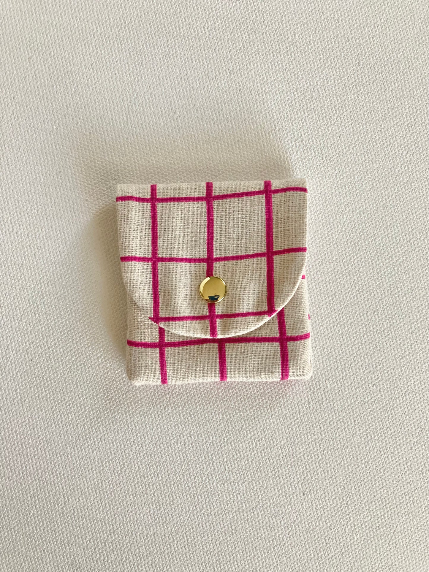 Hand Printed Coin Purse