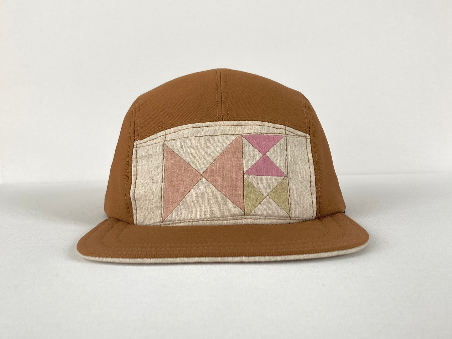 Quilted Camp Hat - Natural Dye Bow Ties 2