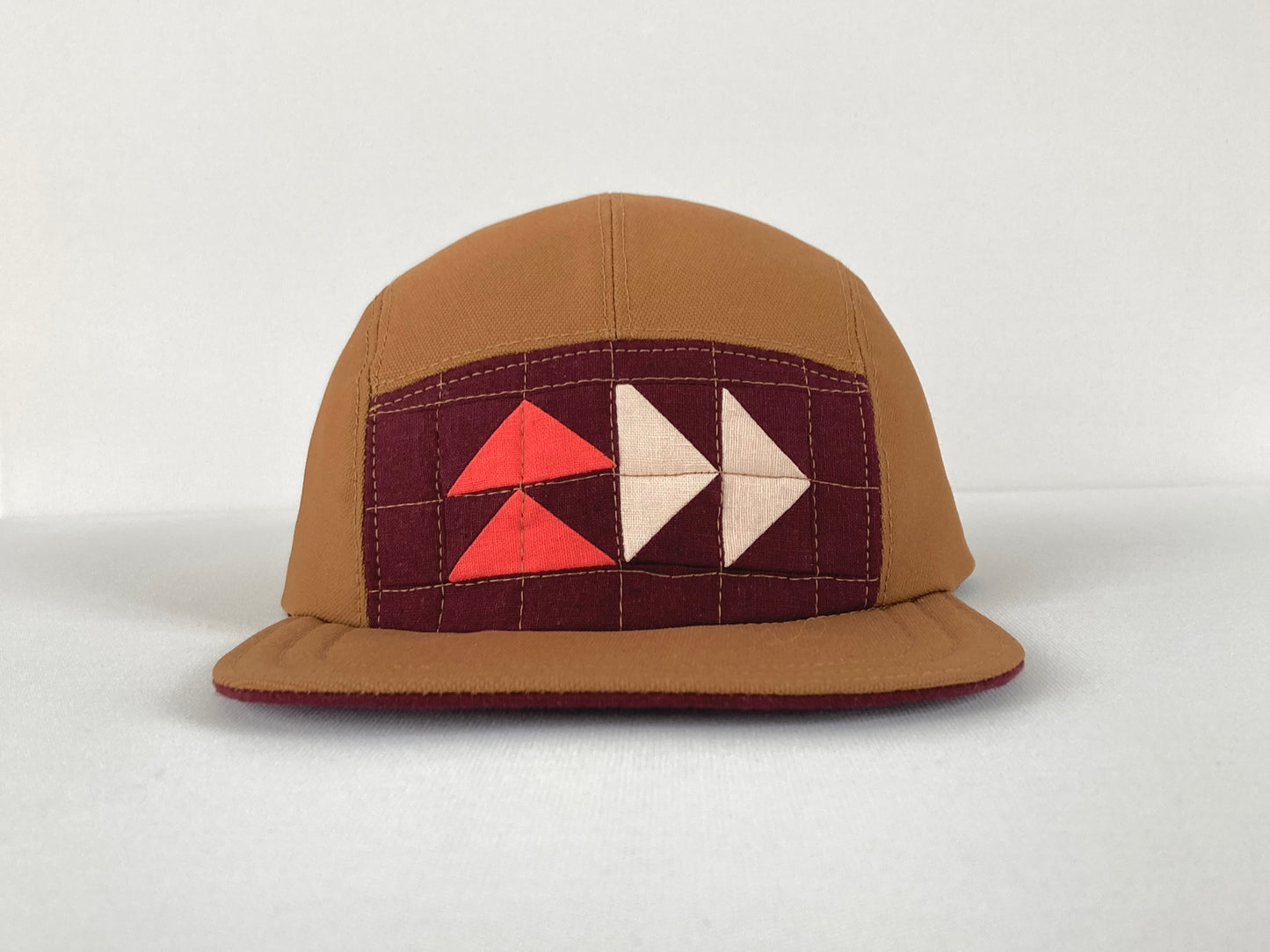 Quilted Camp Hat - Northeast Wine