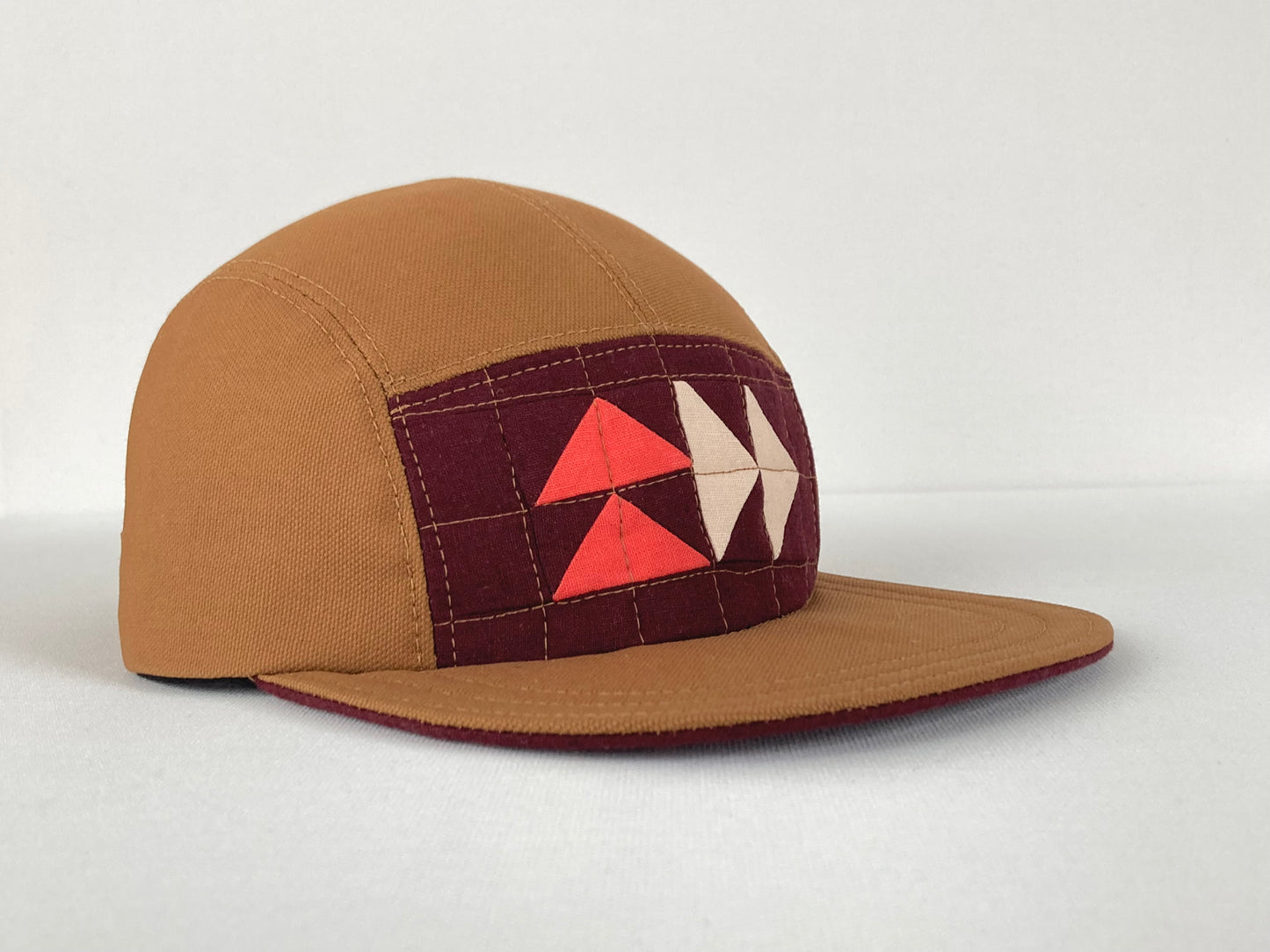 Quilted Camp Hat - Northeast Wine