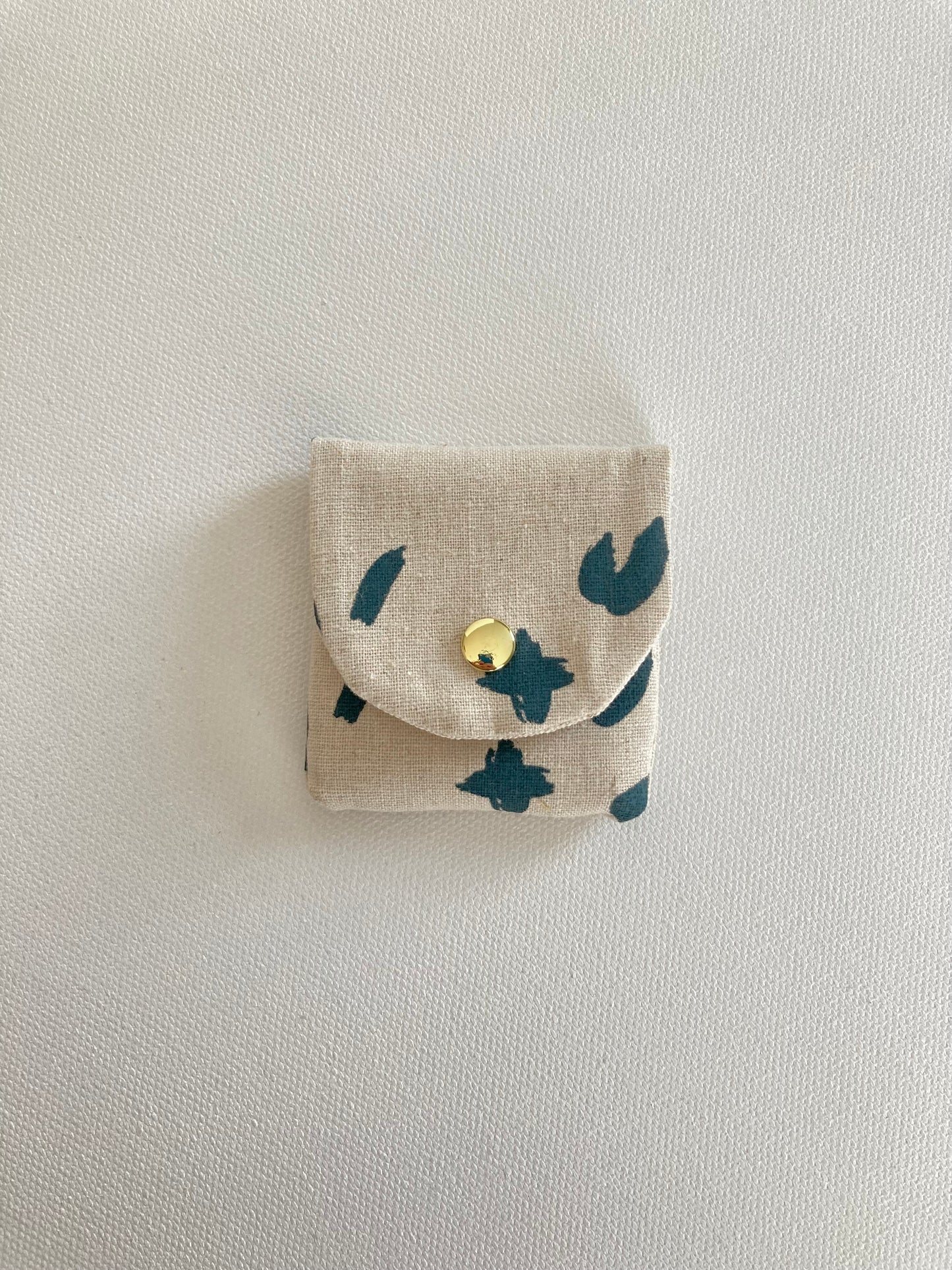 Hand Printed Coin Purse