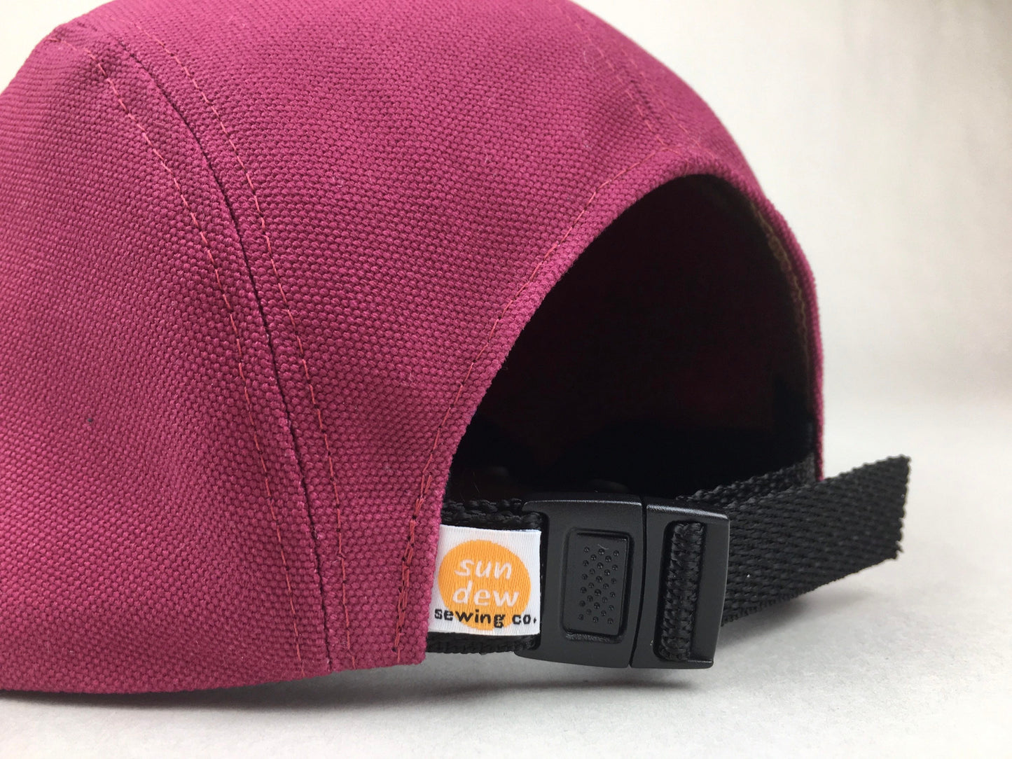 Minimalist Camp Hat - Raspberry Canvas